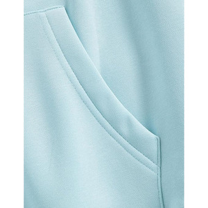 Chaqueta de Mezclilla Lavada con Capucha para Mujer, con Forro Polar Suave, Cierre de Botones, Ecológica y Transpirable para Uso Diario en Otoño/Primavera - Product Image 6