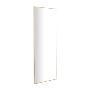 Prix de gros Maison Grand miroir de sol décoratif en métal doré Glam Design moderne Rectangle pleine longueur en verre encadré - Product Image 2