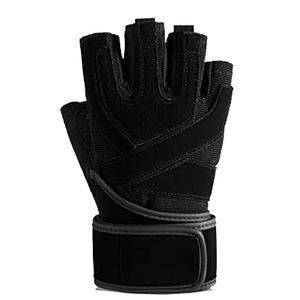 Gants d'entraînement de fitness personnalisés de haute qualité en néoprène poignée de main enveloppes de poignet protecteur de paume pour l'haltérophilie-usine directe pour - Product Image 3