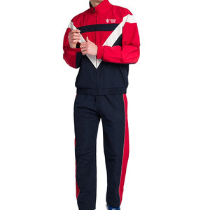 Survêtements de sport de haute qualité avec logo personnalisé en Offre Spéciale Vêtements de course à capuche Survêtement coupe-vent pour hommes - Product Image 1