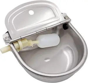 304 Stainless Steel Durable Capacity 4L Water Bowl For Livestock