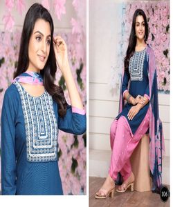 Vêtements indiens et pakistanais de style Anarkali, vêtements de fête Salwar Kameez, mariage indien, vêtements pour femmes, vente en gros - Product Image 4