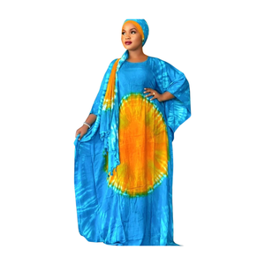 Vestido Kaftán Maxi Estampado de Rayón para Mujer, Talla Grande, Holgado y Fluido, Ropa de Playa para Fiestas en la Piscina, Vacaciones y Resort de Verano - Product Image 5