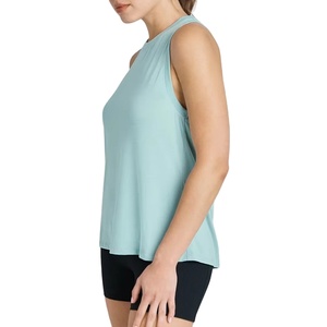 Débardeur sans manches col rond de haute qualité pour femme, personnalisé, sans couture, séchage rapide, collection 2026 - Product Image 3