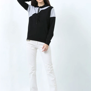 เสื้อสวมหัวมีฮู้ดของผู้หญิงผ้าฝ้าย100% ระบายอากาศแขนเต็มรูปแบบสินค้ามาใหม่2026 - Product Image 6