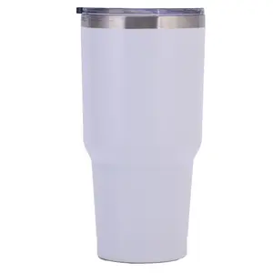 30oz Custom Factory Travel Coffee Cup Wholesale Car Slot Bottle Flash Glass Thermos Tumblers with Covers Lids Straws Gift Sets