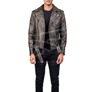 Men's Casual Fashion <b>Jacket</b> <b>Winter</b> <b>Leather</b> <b>Jacket</b> for Mens OEM Services Custom Logo Full Zipper <b>Leather</b> Men's <b>Jackets</b> - Product Image 1