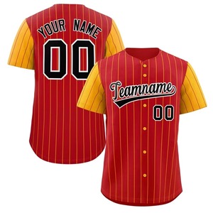 เสื้อเบสบอลแบบกำหนดเองสำหรับผู้ชาย ผู้หญิง และเยาวชน พร้อมปักโลโก้และชื่อตามสั่ง - Product Image 5