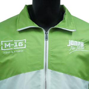 Unisex Nylon Zipper-Up Winter Soft Shell Trackpants 2 Piece Set Printed Breathable Winter Windbreaker Tracksuit Elastic <b>Cuffs</b> - Product Image 4