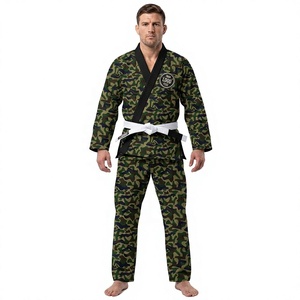 Kimono de BJJ al por mayor de fábrica, uniforme de BJJ de tejido perlado, Gi de Jiu-Jitsu duradero, ropa de artes marciales de judo, traje de entrenamiento, ropa brasileña - Product Image 1