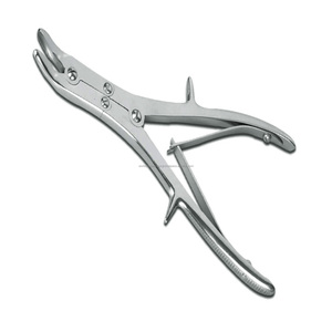 เครื่องมือผ่าตัดกระดูกแบบโค้งสองทิศทาง ทำจากเหล็กกล้าไร้สนิม ได้รับการรับรองมาตรฐาน CE ใช้ซ้ำได้ เหมาะสำหรับโรงพยาบาลและคลินิก - Product Image 2