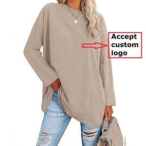 เสื้อยืดพิมพ์ลายสำหรับผู้หญิงเสื้อยืดโอเวอร์ไซส์สำหรับผู้ชายเสื้อยืดถักลายโลโก้ออกแบบได้ตามต้องการ - Product Image 2