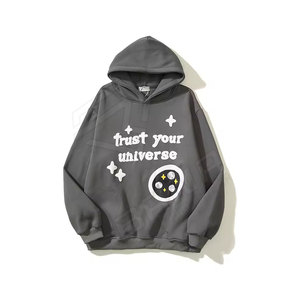 Sweat à capuche homme personnalisé à manches complètes léger pour l'extérieur Sweats à capuche thermiques personnalisés OEM à faible quantité minimale de commande pour hommes - Product Image 3