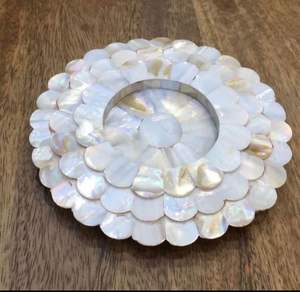 Support de bougie artisanal en nacre de qualité supérieure, nouveau design, décoration d'intérieur - Product Image 5