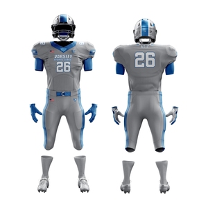 High Quality American Football Uniform for Men Custom Team Jersey and Pants Breathable <b>Tackle</b> Twill Durable Personalized - Product Image 1