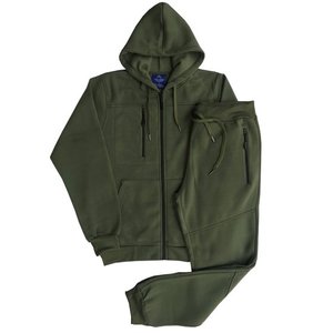 ชุดวิ่งขนแกะสำหรับผู้ชายชุดวอร์มด้านบนและด้านล่าง - Product Image 3