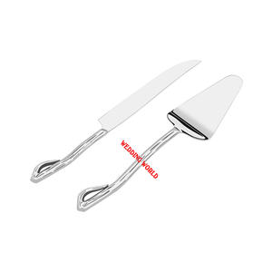 Servidor de pastel de acero inoxidable hecho a mano de alta calidad, cubiertos de Metal con estilo clásico, excelente para hoteles, restaurantes, venta al por mayor - Product Image 3