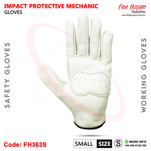 Robuste Top Cuir TPR Anti Impact Champ Pétrolier Construction Industrielle Meilleurs Gants De Travail De Sécurité Gants En Cuir - Product Image 3
