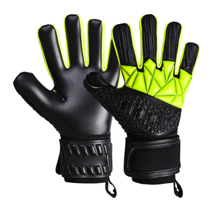 Gants de gardien de but de football professionnels de nouvelle conception en latex avec protection des doigts pour adultes - Product Image 1