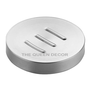 Porte-savon de style moderne en aluminium et métal de forme carrée fini or pour la maison et les hôtels - Product Image 5