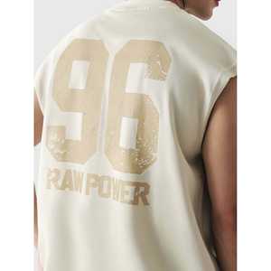 Camiseta sin mangas para hombre Legacy Club Sando, transpirable, de algodón, spandex y poliéster, lisa con estampado de diamantes de imitación, cuello con capucha, talla XL - Product Image 6