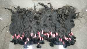 Lots de Cheveux Indiens Vierges Non Traités, Lisses et Soyeux, Ondulés, Alignés dans le Sens de la Cuticule, Sans Nœuds, Cheveux Remy, Vente en Gros - Product Image 2