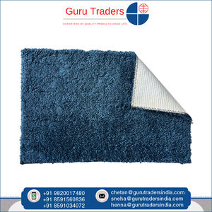 Vendeur indien mondial de tapis de bain solide tufté antidérapant en microfibre tufté absorbant l'eau au toucher doux disponible à un prix exceptionnel - Product Image 3