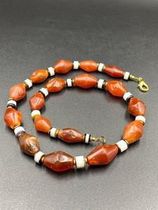 Collar de cuentas de resina de Color naranja brillante para fiestas de boda compromiso fiestas de Navidad y ropa de oficina - Product Image 5