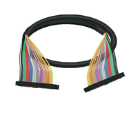 Connecteur de faisceau de câbles IDC 2-40 broches |   Câble de commande industriel et faisceau de câbles pour appareils électroménagers avec gaine en PVC