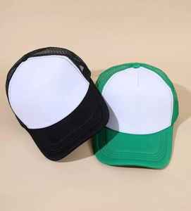 Gorra de red de algodón unisex para uso en exteriores Sombrero de playa deportivo bordado personalizable con logotipo personalizado en blanco para adultos Casual - Product Image 4