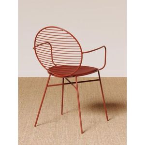 Vente en gros d'usine de chaises de salle à manger en métal avec cadre en fer Finition en poudre de meubles de maison d'intérieur bon marché pour le salon et la chambre à coucher - Product Image 3