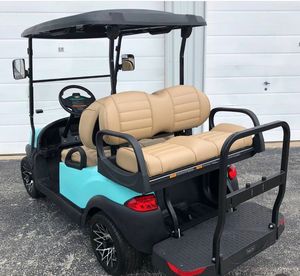 Véhicule utilitaire électrique en gros à prix réduit, voiturette de golf personnalisée 3-4 places, buggy tout-terrain en promotion - Product Image 3