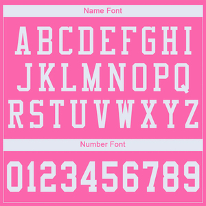 Customized Youth American <b>Football</b> Jersey <b>Pink</b> Color V Neck Half Sleeve American <b>Football</b> Uniforms Shirt - Product Image 6