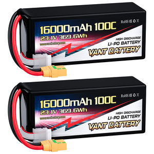 Аккумуляторная батарея 6S 23,1 V 16000mAh 100C с высокой плотностью энергии для дрона, XT90-S - Product Image 2