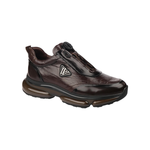 Zapatos Deportivos de Piel Genuina para Hombre M1050, con Espuma Viscoelástica Antideslizante, para Venta al Por Mayor y Exportación - Product Image 1