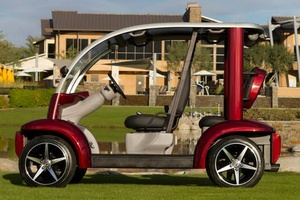 VOITURE ÉLECTRIQUE TRÈS PROPRE 2002 BATTERIE AU LITHIUM AMÉLIORÉE PRÊTE À LA LIVRAISON - Product Image 4