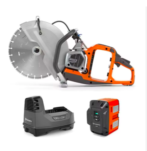 NOUVEAU Kit de Scie à Béton Sans Fil Brushless Husqvarna K1 Pace (9705467-06) 94V 4.0Ah Li-ion 350mm (14") de Haute Qualité - Product Image 2