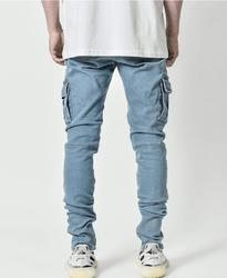 Alta calidad Vintage personalizado al por mayor estilo pantalones de mezclilla Tallaje Grande Hombres Jeans Ripped Jeans hombres - Product Image 6