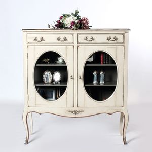 Gabinete de madera de caoba Vintage clásico, tirador de cristal, madera maciza tradicional para sala de estar de Hotel, muebles de apartamento, gran oferta No - Product Image 1