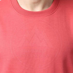 Sweatshirts d'hiver pour hommes OEM à la mode pour l'extérieur Nouveau design Motif solide Polyester/coton teint en toile Prix bon marché - Product Image 6