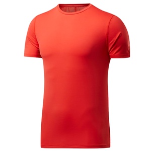 เสื้อยืดลำลองผ้าฝ้ายสีทึบสำหรับผู้ชายเสื้อยืดแขนสั้นโอเวอร์ไซส์ออกแบบได้ตามต้องการ - Product Image 1