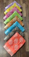 Sari Étnico Indio Premium - Colección de Prendas Tradicionales Elegantes, Tela de Diseño Suave y Exquisita, Perfecto para Bodas y Festivales