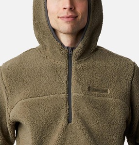 High Quality Men's %100 Polyester <b>Fleece</b> <b>Jacket</b> with Custom Logo and Half Quarter Zip Pullover <b>Jacket</b> <b>Thick</b> and Warm Design - Product Image 5
