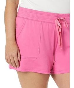 2023 femmes Sexy taille haute Fitness Yoga Shorts respirant coton Logo teinture Technique mince sport Style nouveau été chaud Shorts - Product Image 5