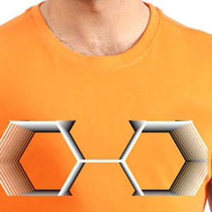 Camiseta Tejida con Diseño Personalizado, al por Mayor, Tallas Grandes, 100% Algodón para Hombre, Corte Holgado, Estilo Urbano, Ecológica, Anti-UV - Product Image 4