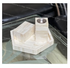 Accesorio de aromaterapia para decoración de huesos y perlas, quemador de incienso elegante, quemador de incienso único, soporte de incienso artesanal, detalle de perlas - Product Image 1