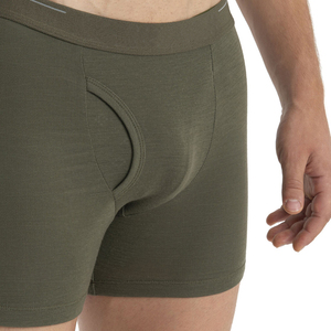 Calzoncillos bóxer de algodón orgánico para hombre, ropa interior transpirable de talla grande de tiro medio, calzoncillos de algodón sin teñir vegano 100% para hombre - Product Image 4