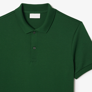 Polo grande taille à séchage rapide en coton pour hommes, vêtement décontracté à motif uni, imprimé de logo personnalisé - Product Image 5