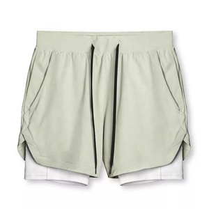 Wholesales Custom Gym <b>Shorts</b> Causal Man Sports Men's Nylon Spandex Workout <b>Slim</b> Fit <b>Shorts</b> for Men - Product Image 4