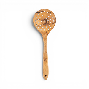 Juego de Cucharas de Madera Ecológicas para Servir, Aptas para Lavavajillas, Utensilios de Cocina para Cocinar y Servir - Product Image 1
